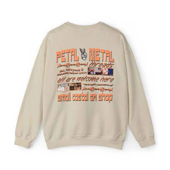 Petal + Metal sweatshirt