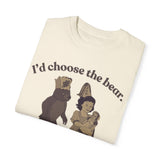 I’d choose the bear tee