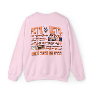 Petal + Metal sweatshirt