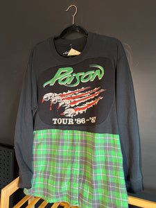 Reworked poison sweatshirt LG