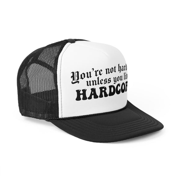 Hardcore trucker hat