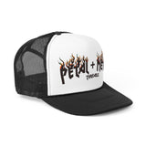 P+M threads Trucker hat