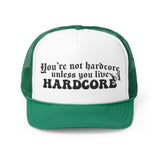 Hardcore trucker hat