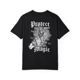 Protect your magic black tee