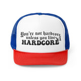 Hardcore trucker hat