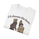 I’d choose the bear tee