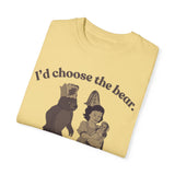 I’d choose the bear tee