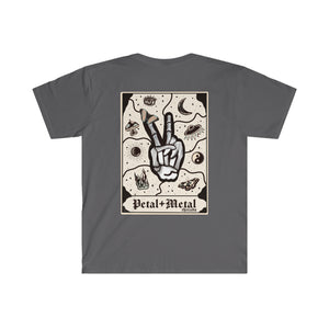 P+M threads tarot card tee