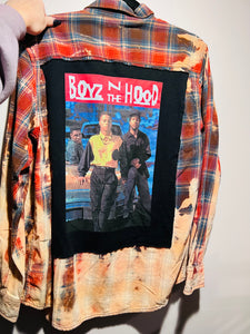 Boyz repurposed button up