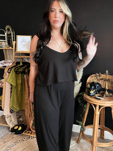 Onyx curvy jumpsuit