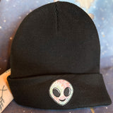 Black beanie with patch multiple choices